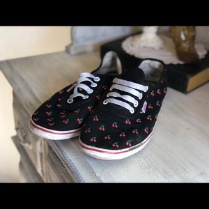 vans cherry print